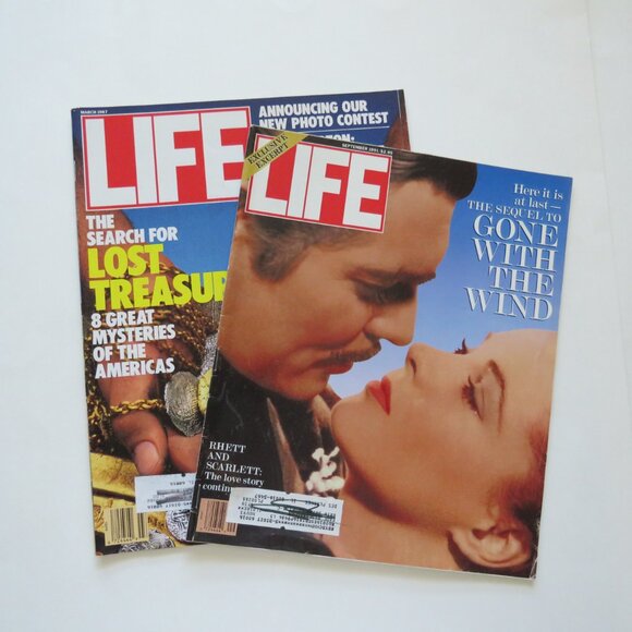 Life Magazines Gone with the Wind, Search for Lost Treasures On the Covers - Picture 2 of 4